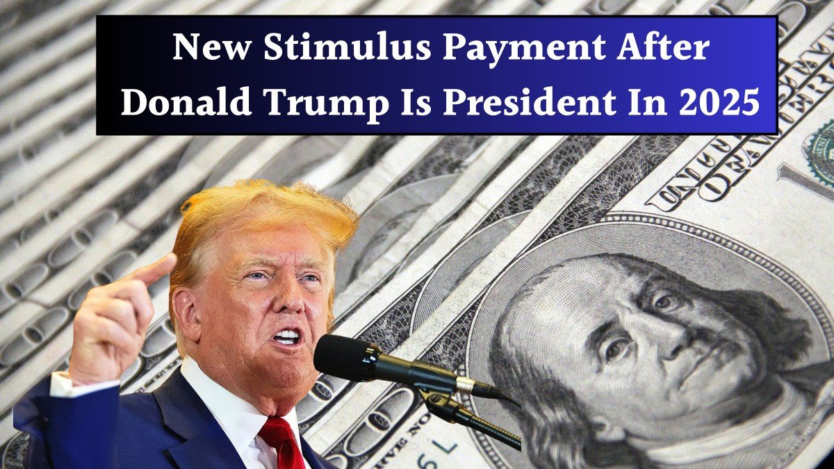 trump stimulus check 2025