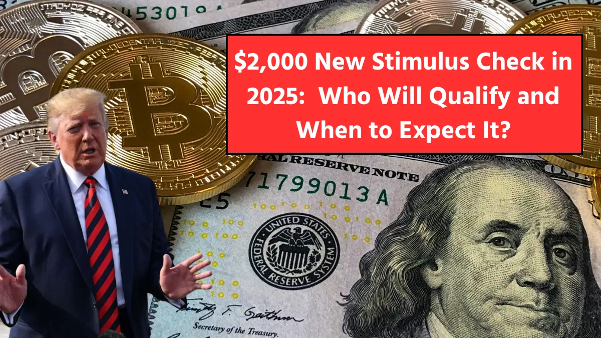 $2000 New Stimulus Check in 2025